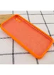 Чехол Silicone Case Square Full Camera Protective (AA) для Apple iPhone XS Max (6.5") Оранжевый / Bright Orange