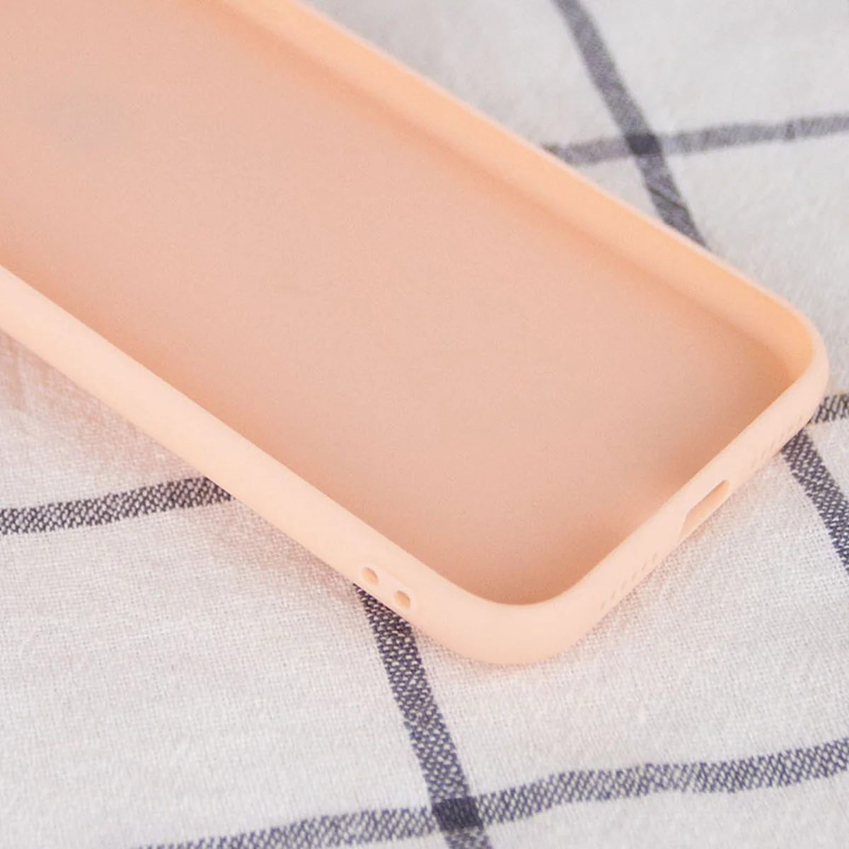 TPU + Glass чохол GLOSSY Logo (opp) для Apple iPhone XS Max (6.5 ") Персиковий