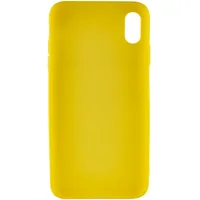 Силиконовый чехол Candy для Apple iPhone XS Max (6.5") Желтый