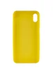Силиконовый чехол Candy для Apple iPhone XS Max (6.5") Желтый