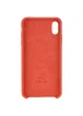 Чехол Silicone case (AAA) для Apple iPhone XS Max (6.5") Оранжевый / Nectarine