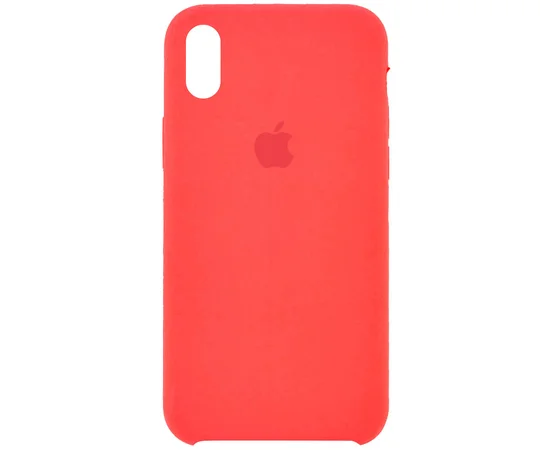 Чехол Silicone Case (AA) для Apple iPhone XS Max (6.5") Оранжевый / Pink citrus