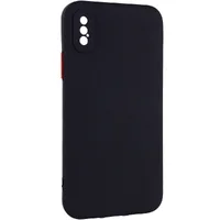 Чехол TPU Square Full Camera для Apple iPhone XS Max (6.5") Черный