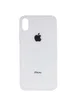 TPU+Glass чехол GLOSSY Logo Full camera для Apple iPhone XS Max (6.5") Белый