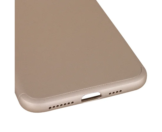 Пластиковая накладка GKK LikGus 360 градусов для Apple iPhone XS Max (6.5") Золотой