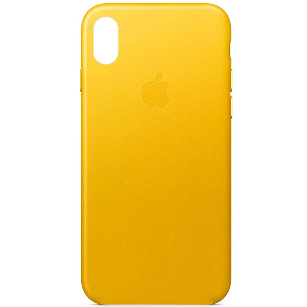 Чехол Silicone Case Full Protective (AA) для Apple iPhone XS Max (6.5") Желтый / Sunflower