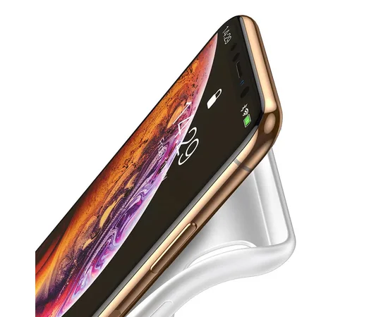 Чехол-аккумулятор Baseus Silicone Backpack 4200 mAh Apple iPhone XS Max (6.5") Белый