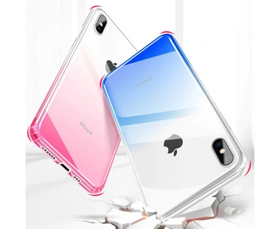 TPU+PC Ombre для Apple iPhone XS Max (6.5") Синий