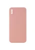 Силиконовый чехол Candy Full Camera для Apple iPhone XS Max (6.5") Розовый / Pink Sand