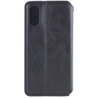 Кожаный чехол-книжка GETMAN Cubic (PU) для Apple iPhone XS Max (6.5") Черный