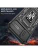 Ударопрочный чехол Camshield Army Ring для Apple iPhone XS Max (6.5") Черный / Black