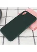 Чехол Silicone Case Full Protective (AA) для Apple iPhone XS Max (6.5") Зеленый / Army green