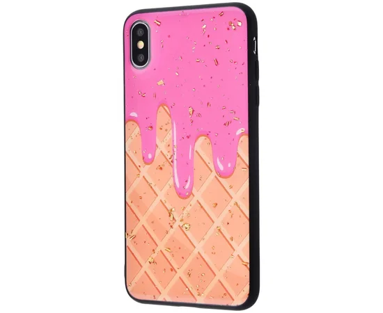 TPU чехол Confetti Fashion для Apple iPhone XS Max (6.5") Мороженое