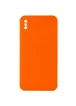 Силиконовый чехол Candy Full Camera для Apple iPhone XS Max (6.5") Оранжевый / Orange