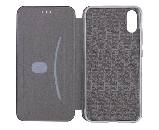 Кожаный чехол-книжка Classy для Apple iPhone XS Max (6.5") Черный