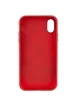 TPU чехол Bonbon Metal Style для Apple iPhone XS Max (6.5") Красный / Red