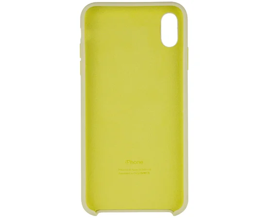 Чехол Silicone case (AAA) для Apple iPhone XS Max (6.5
