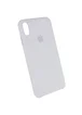Чехол Silicone case (AAA) для Apple iPhone XS Max (6.5") Белый / White