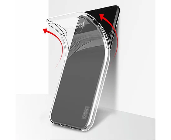 TPU чехол X-Level matte series для Apple iPhone XS Max (6.5") Прозрачный