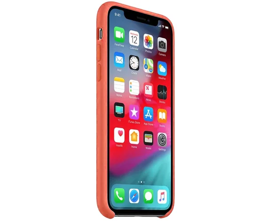 Чехол Silicone Case (AA) для Apple iPhone XS Max (6.5") Розовый  / Barbie pink