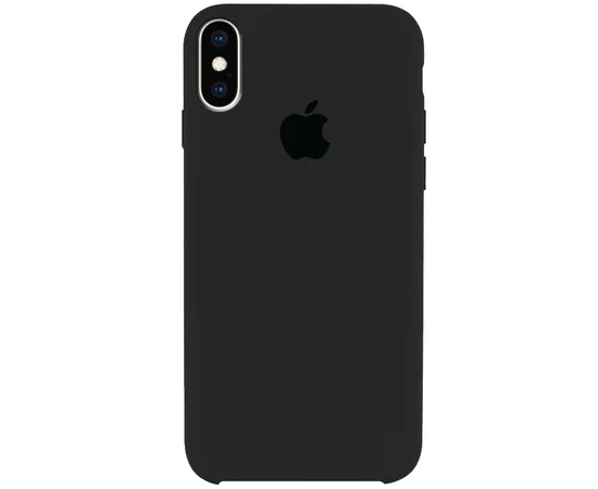 Чехол Silicone Case (AA) для Apple iPhone XS Max (6.5") Серый / Dark Grey