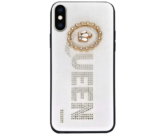 TPU+Glass чехол TYBOMB Queen для Apple iPhone XS Max (6.5") white