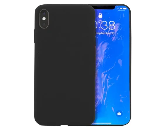 TPU чехол X-Level Fancy series для Apple iPhone XS Max (6.5") Черный
