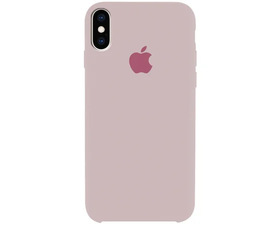Чехол Silicone Case (AA) для Apple iPhone XS Max (6.5") Серый / Lavender