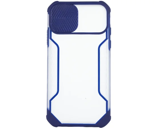 Чехол Camshield matte Ease TPU со шторкой для Apple iPhone XS Max (6.5") Синий