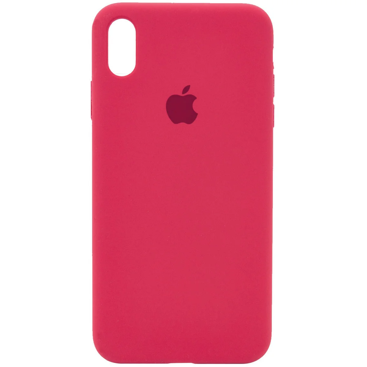 Чехол Silicone Case Full Protective (AA) для Apple iPhone XS Max (6.5") Розовый / Living coral