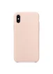 Силиконовый чехол Soft cover для Apple iPhone XS Max (6.5") Розовый / Pink Sand