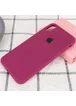 Чохол Silicone case (A) (з закритим низом) для Apple iPhone XS Max (6.5 ") Бордовий / Maroon
