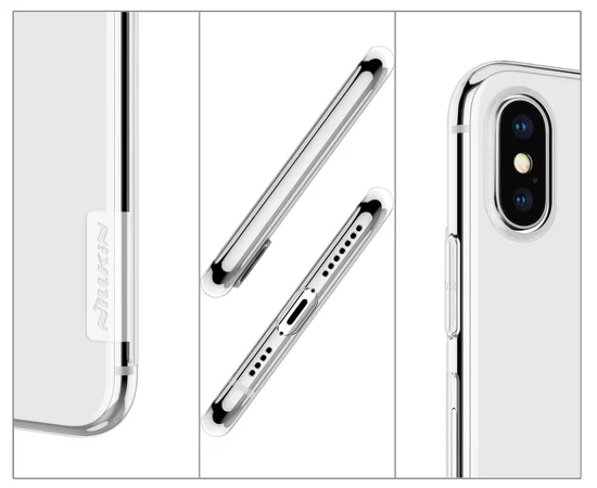 TPU чехол Nillkin Nature Series для Apple iPhone XS Max (6.5") Бесцветный (прозрачный)