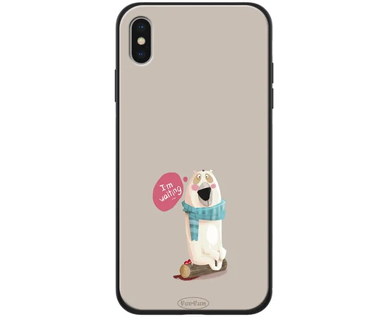 TPU+PC чехол ForFun для Apple iPhone XS Max (6.5") I am waiting