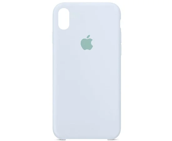 Чехол Silicone Case (AA) для Apple iPhone XS Max (6.5") Голубой / Cloud Blue