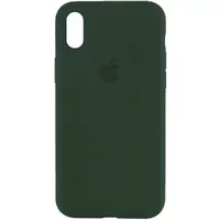 Чохол Silicone Case Full Protective (AA) для Apple iPhone XS Max (6.5 ") Зелений / Cyprus Green