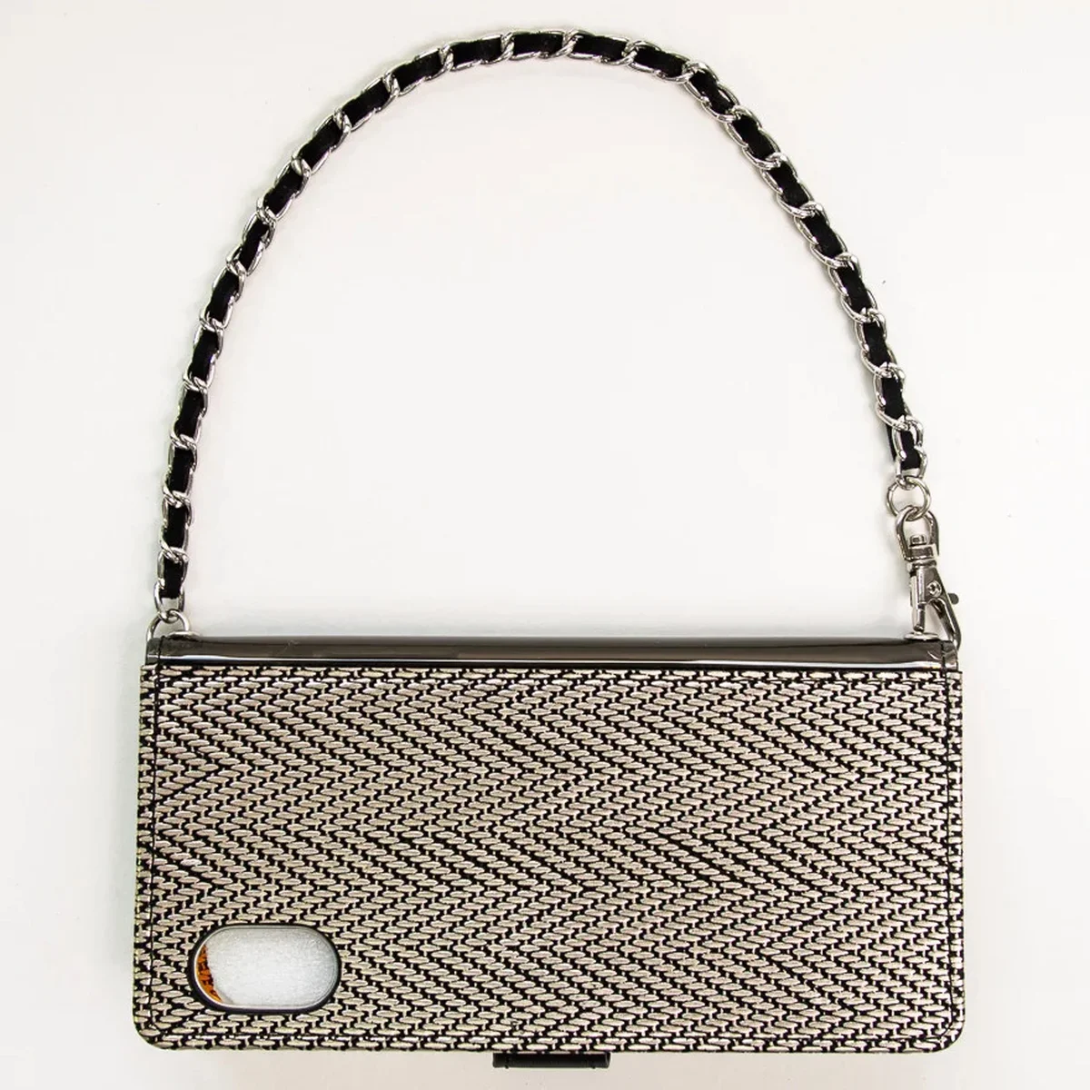 Чехол книжка Molan Cano Rara Diary для Apple iPhone XS Max (6.5") Черно-белый зигзаг