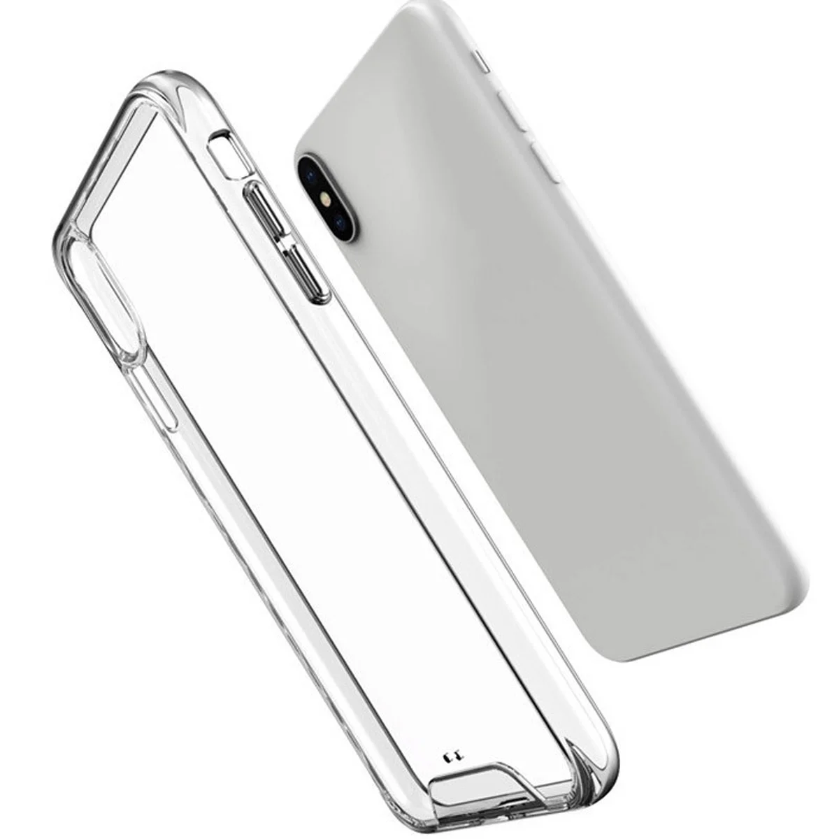 Чехол TPU Space Case transparent для Apple iPhone XS Max (6.5") Прозрачный