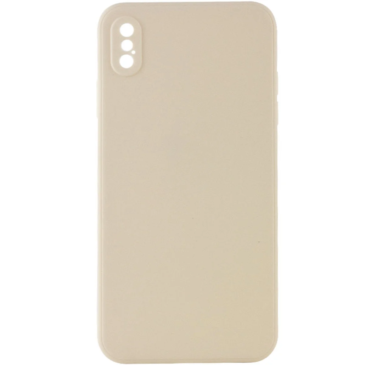 Силіконовий чохол Candy Full Camera для Apple iPhone XS Max (6.5 ") Бежевий / Antigue White