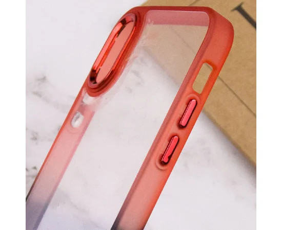 Чехол TPU+PC Fresh sip series для Apple iPhone XS Max (6.5") Черный / Красный