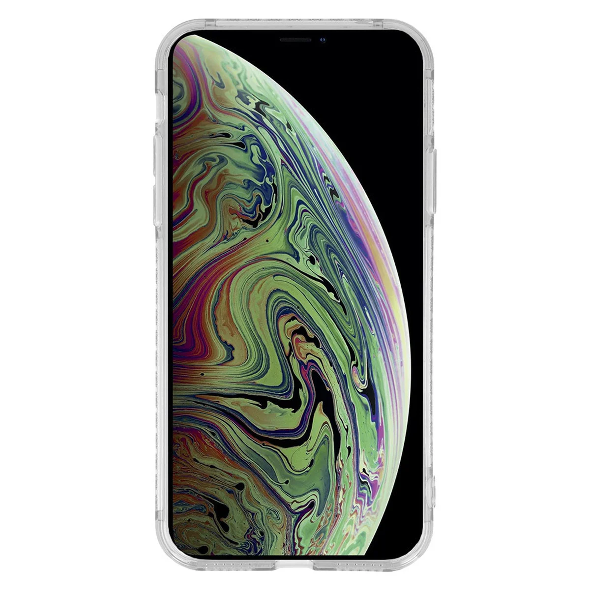 Чехол TPU Starfall Clear для Apple iPhone XS Max (6.5") Прозрачный