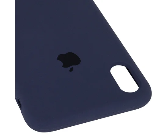 Чохол Silicone Case (AA) для Apple iPhone XS Max (6.5 ") Синій / Midnight Blue