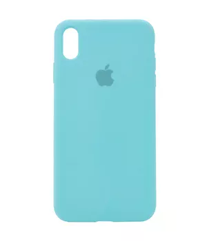 Чехол Silicone case (A) (с закрытым низом) для Apple iPhone XS Max (6.5") Бирюзовый / Marine Green Чехол Silicone case (A) (с закрытым низом) для Apple iPhone XS Max (6.5") Бирюзовый / Marine Green