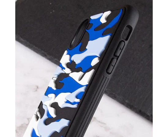 Чохол TPU+PC Army Collection для Apple iPhone XS Max (6.5") Синій