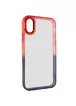 Чехол TPU+PC Fresh sip series для Apple iPhone XS Max (6.5") Черный / Красный