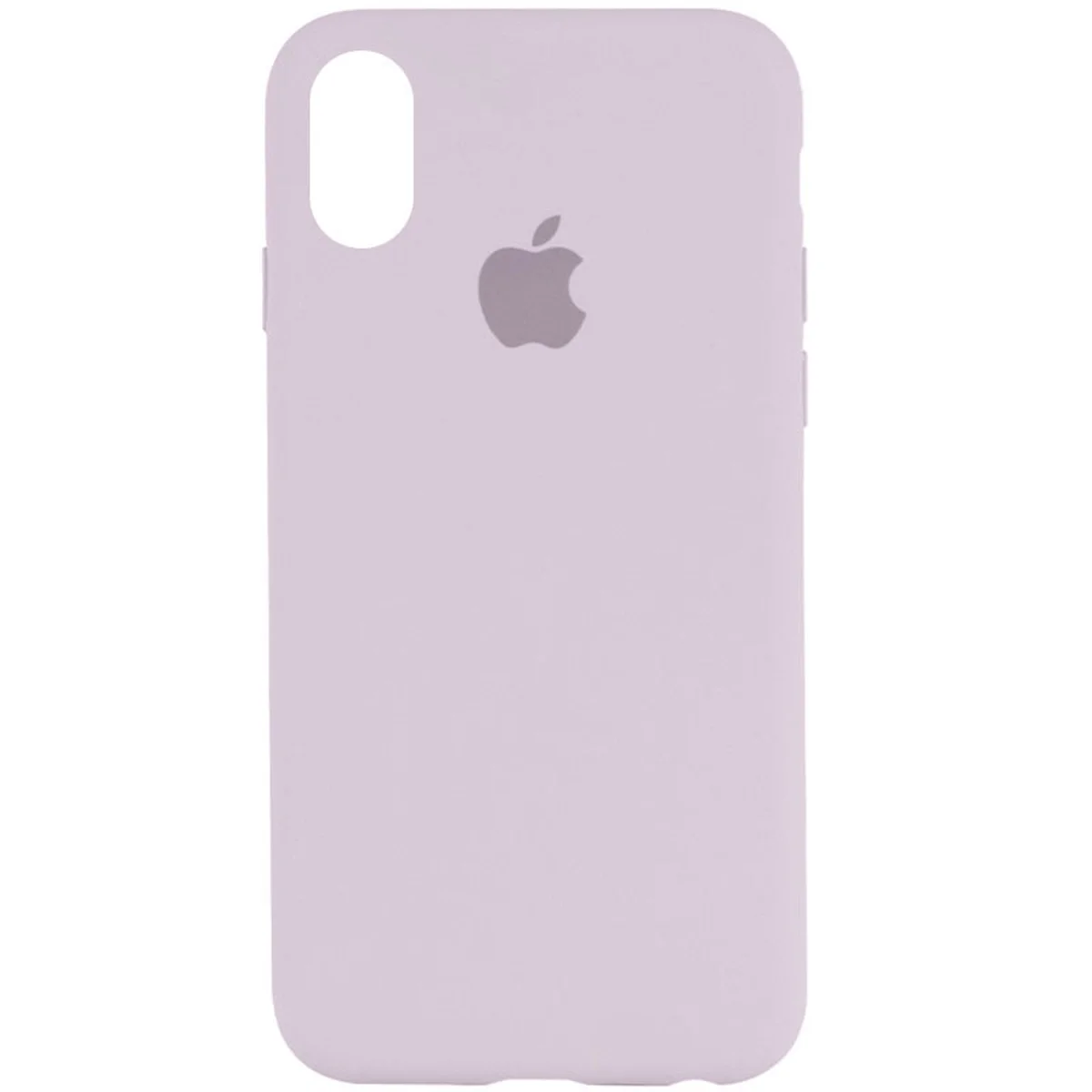 Чехол Silicone Case Full Protective (AA) для Apple iPhone XS Max (6.5") Сиреневый / Lilac