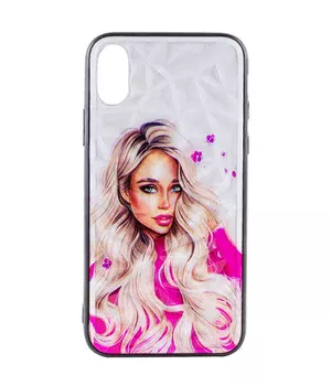 TPU+PC чохол Prisma Ladies для Apple iPhone XS Max (6.5") Pink