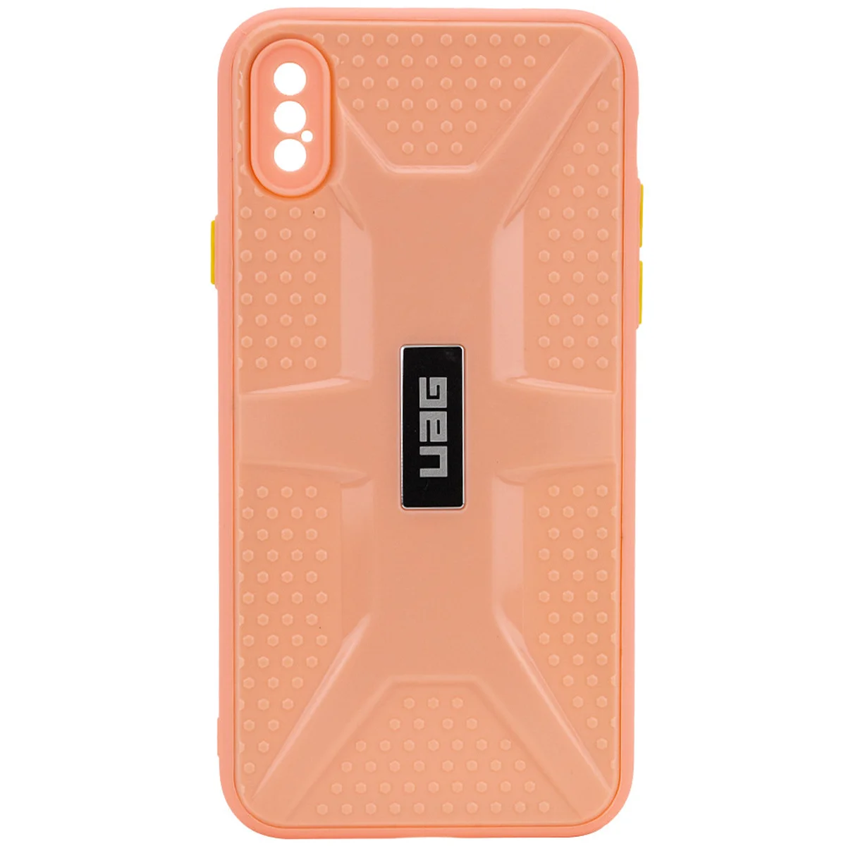 Чохол TPU + PC UAG для Apple iPhone XS Max (6.5 ") Рожевий