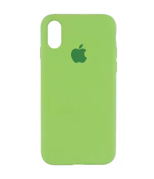 Чехол Silicone Case Full Protective (AA) для Apple iPhone XS Max (6.5") Мятный / Mint Чехол Silicone Case Full Protective (AA) для Apple iPhone XS Max (6.5") Мятный / Mint