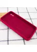 Чехол Silicone Case Square Full Camera Protective (AA) для Apple iPhone XS Max (6.5") Красный / Rose Red